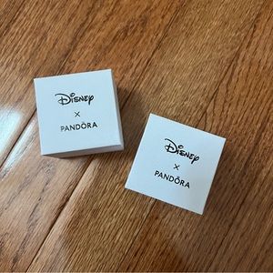 Set of 2 Disney x Pandora Boxes Empty